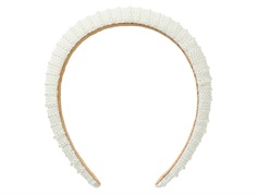 Name It oxford tan teddy scrunchie hair elastic (2-pack)